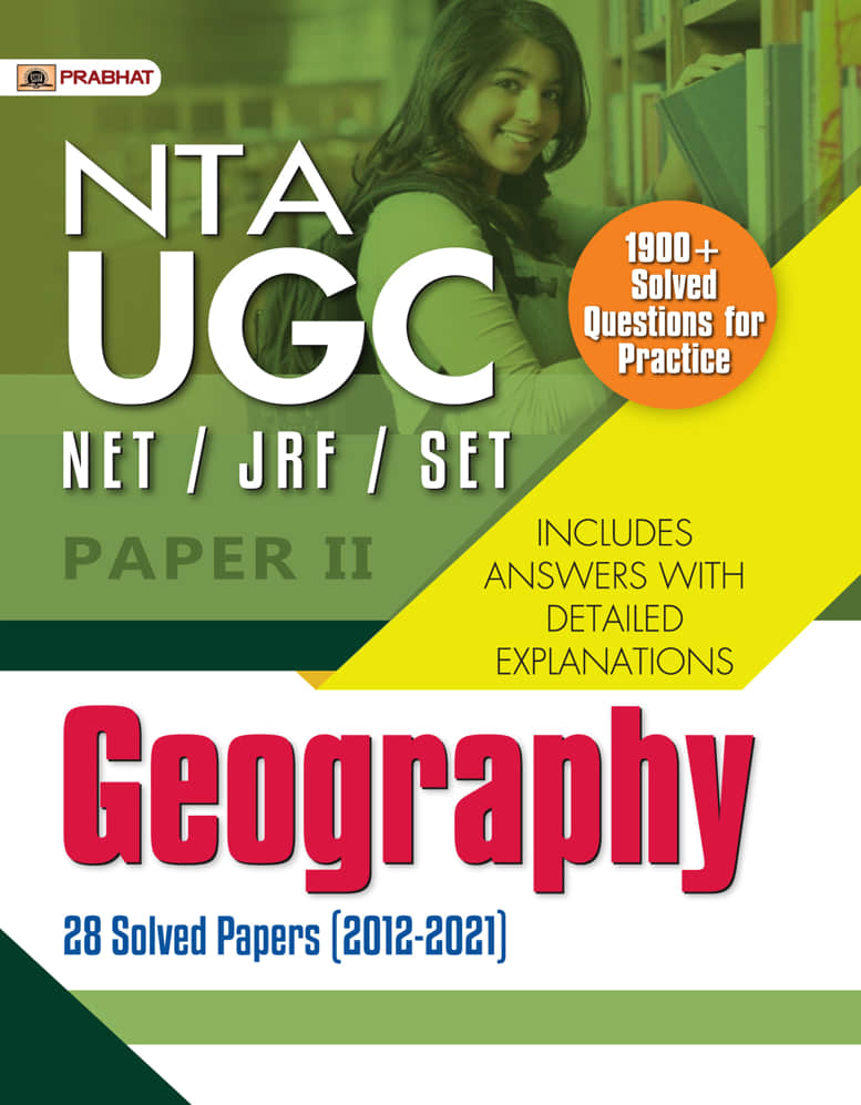 NTA UGC NET/JRF/SET Paper II Geography 28 Solved Papers (2012–2021)