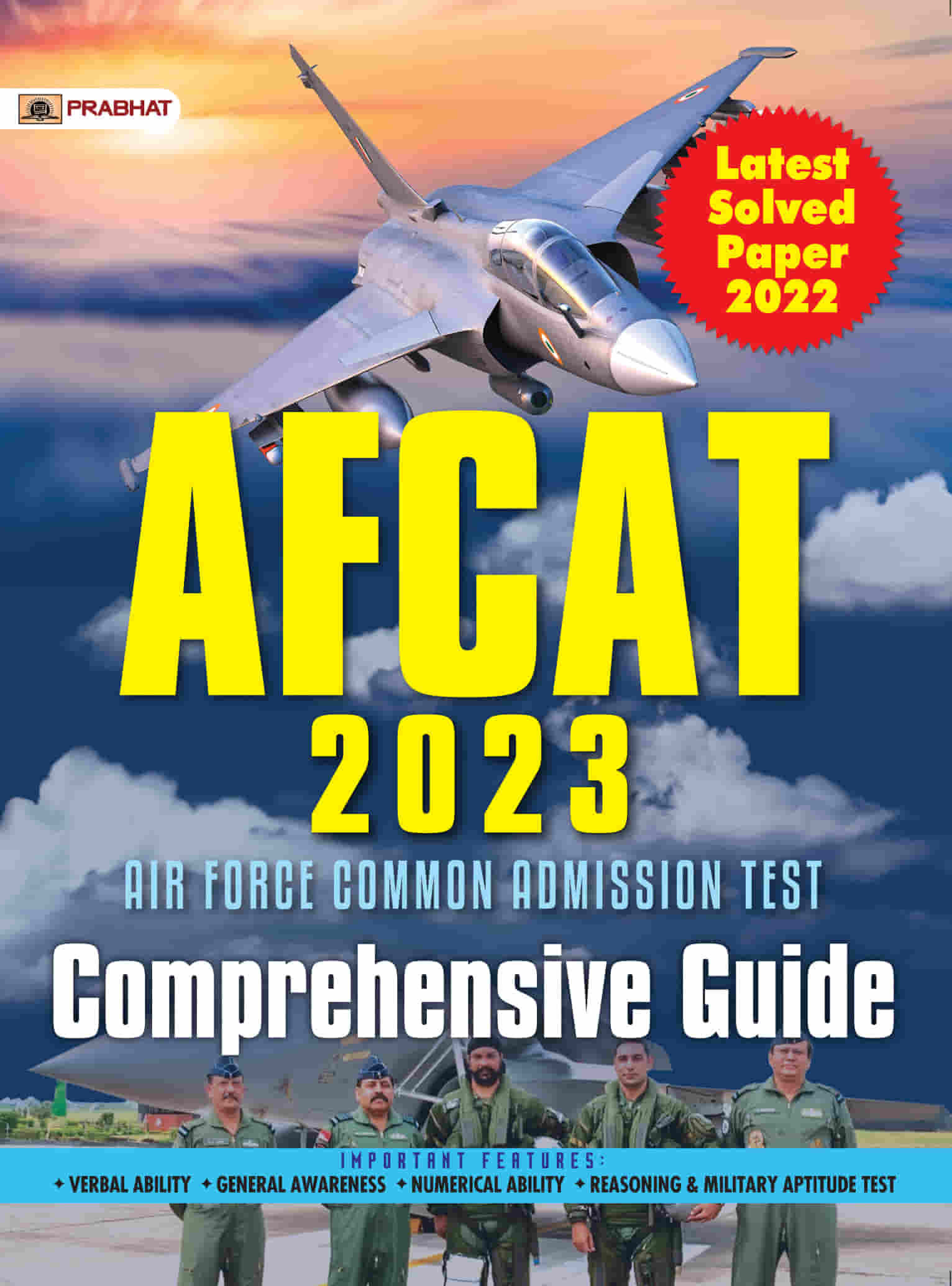 AFCAT 2023 Air Force Common Admission Test Comprehensive Guide 