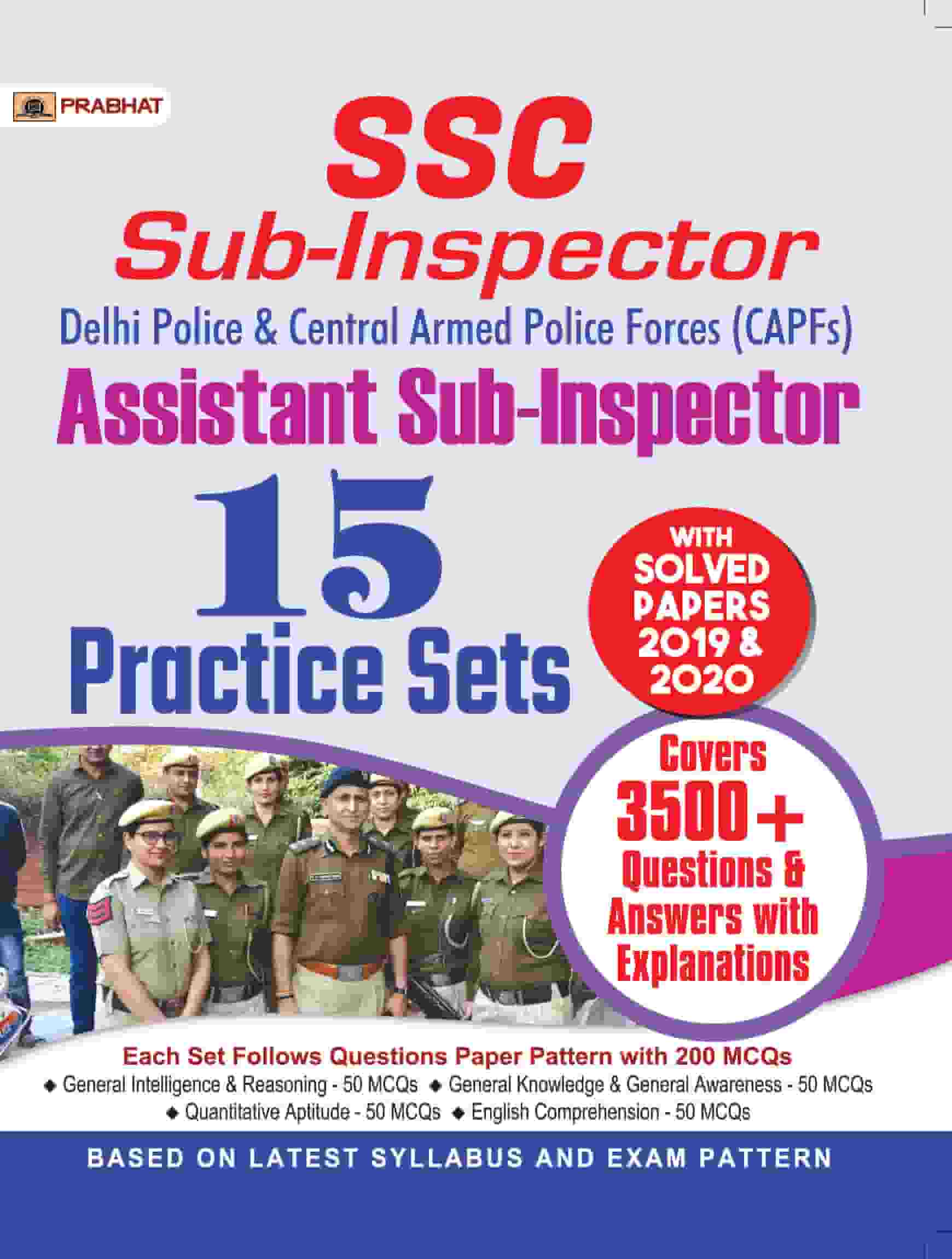 SSC Sub-Inspector & Assistant Sub-Inspector 15 Practice Sets (PB) 