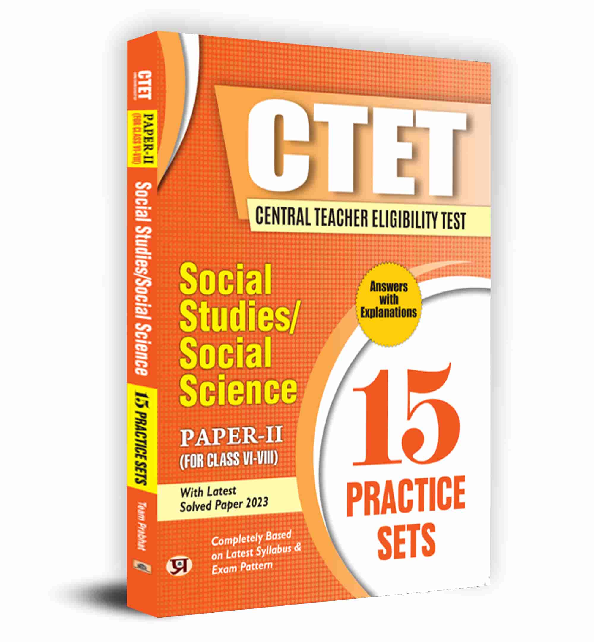 CTET Central Teacher Eligibility Test Paper-2 (Class Vi-Viii) Social S...