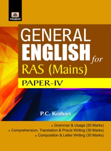 General English For RAS Mains 