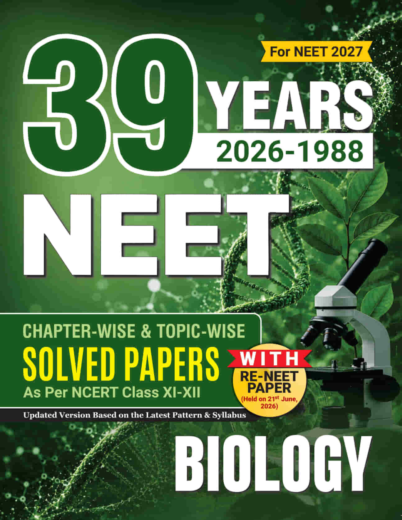 39 Years NEET Previous Year PYQs Solved Quest...
